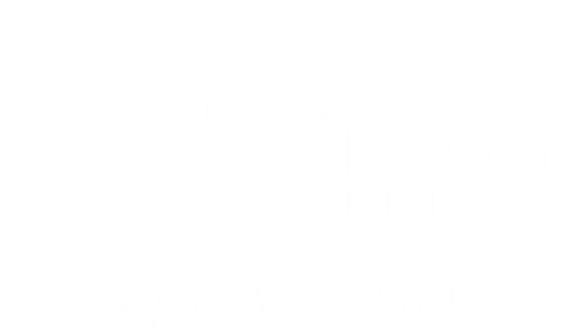 RediMan Wellness White Logo